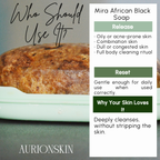 Mira Authentic African Black Soap